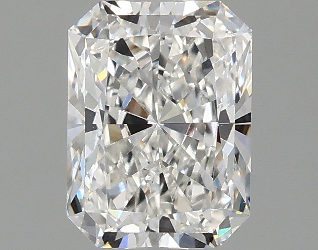 1.28 carat Radiant lab-grown diamond