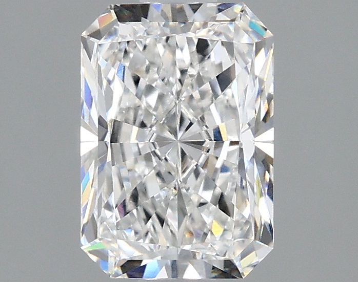 1.51 carat Radiant lab-grown diamond