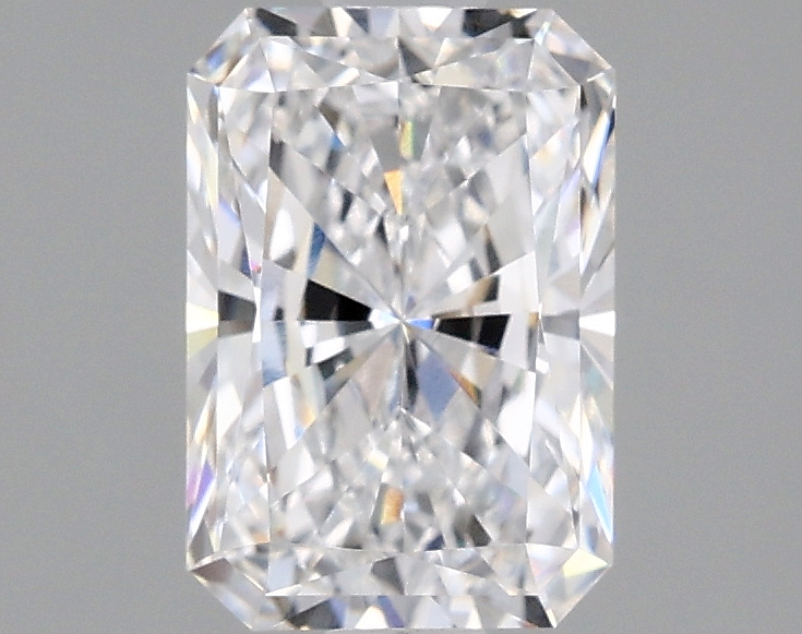 1.59 carat Radiant lab-grown diamond