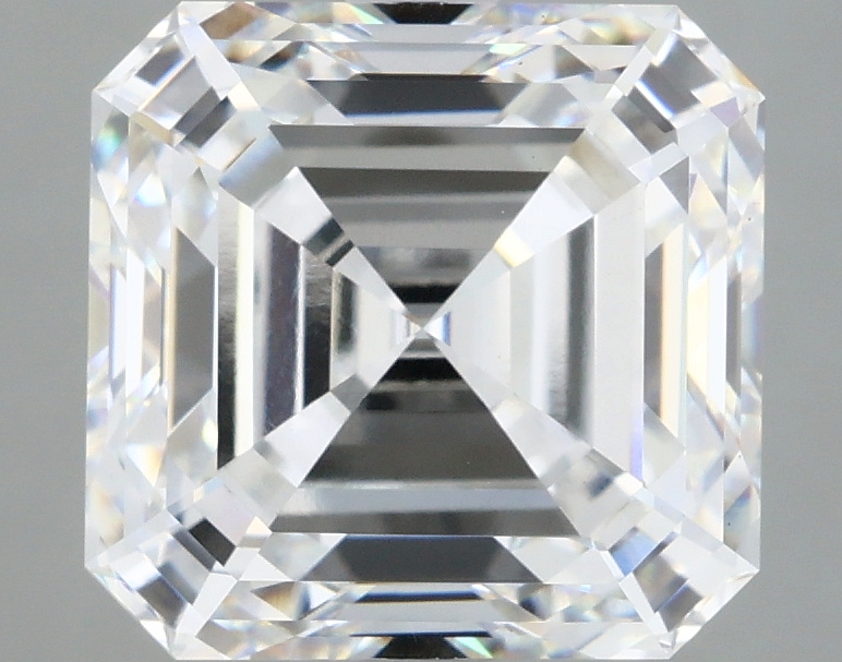 4.57 carat Asscher lab-grown diamond