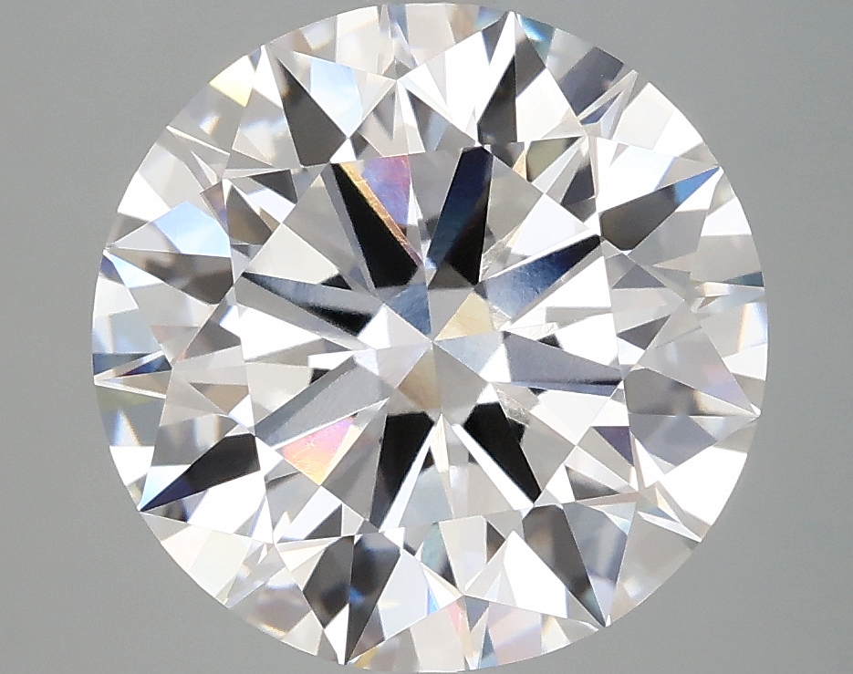 5.09 carat Round lab-grown diamond
