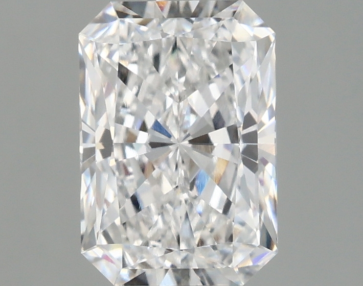 1.55 carat Radiant lab-grown diamond