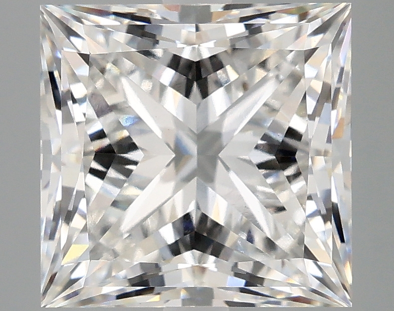 4.94 carat Princess lab-grown diamond