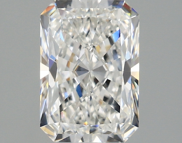 1.58 carat Radiant lab-grown diamond