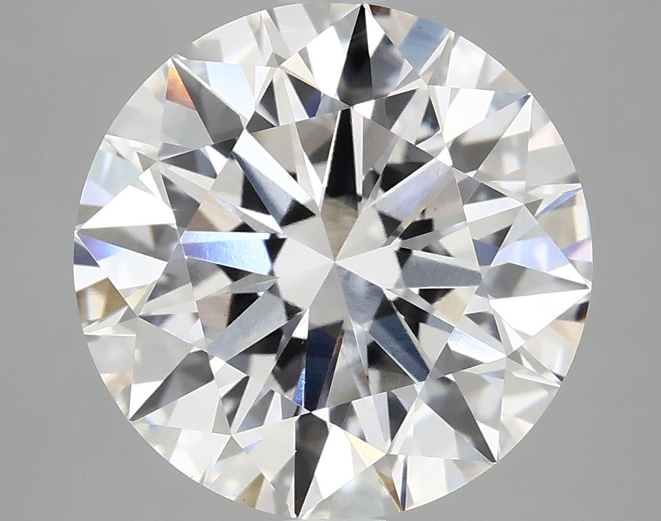 5.09 carat Round lab-grown diamond