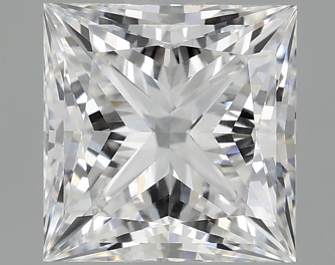 1.54 carat Princess lab-grown diamond