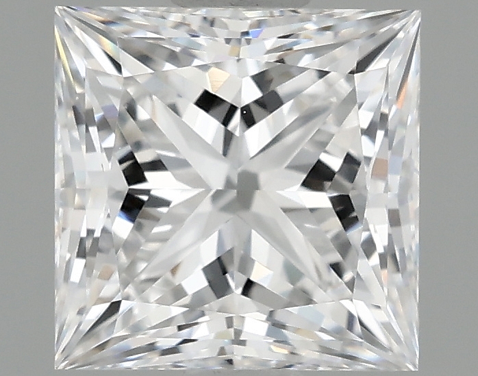 1.53 carat Princess lab-grown diamond