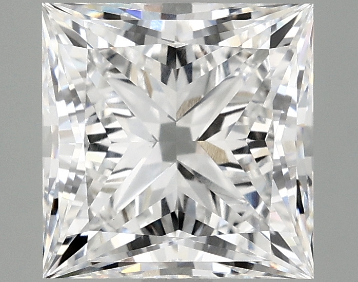 3.06 carat Princess lab-grown diamond