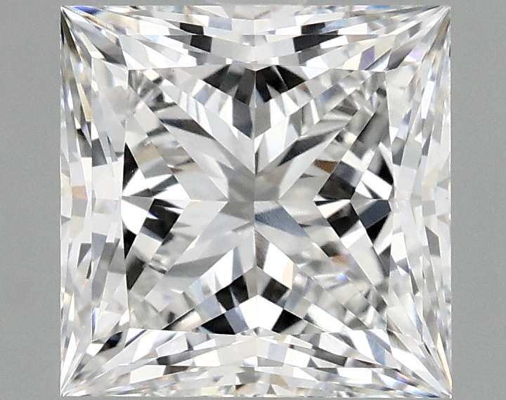 3.06 carat Princess lab-grown diamond