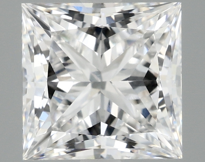 3.07 carat Princess lab-grown diamond