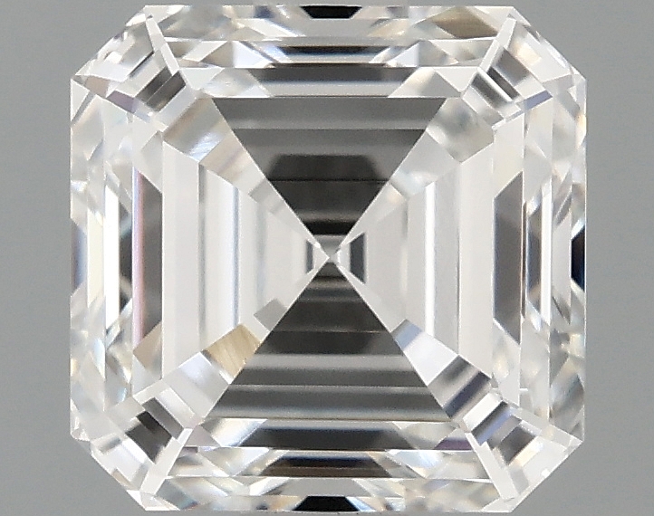 1.54 carat Asscher lab-grown diamond