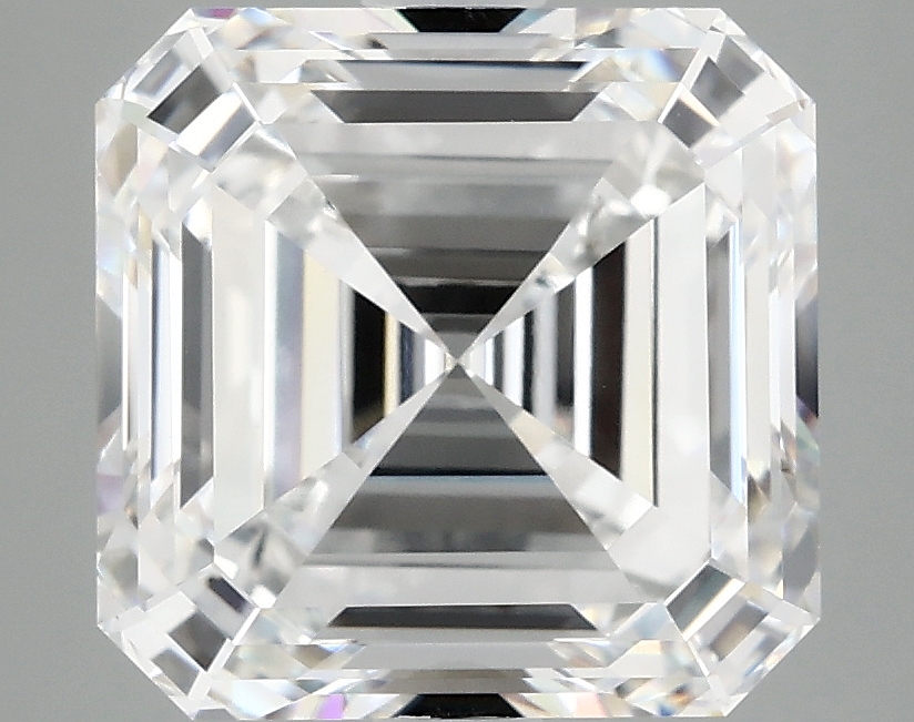 5.04 carat Asscher lab-grown diamond
