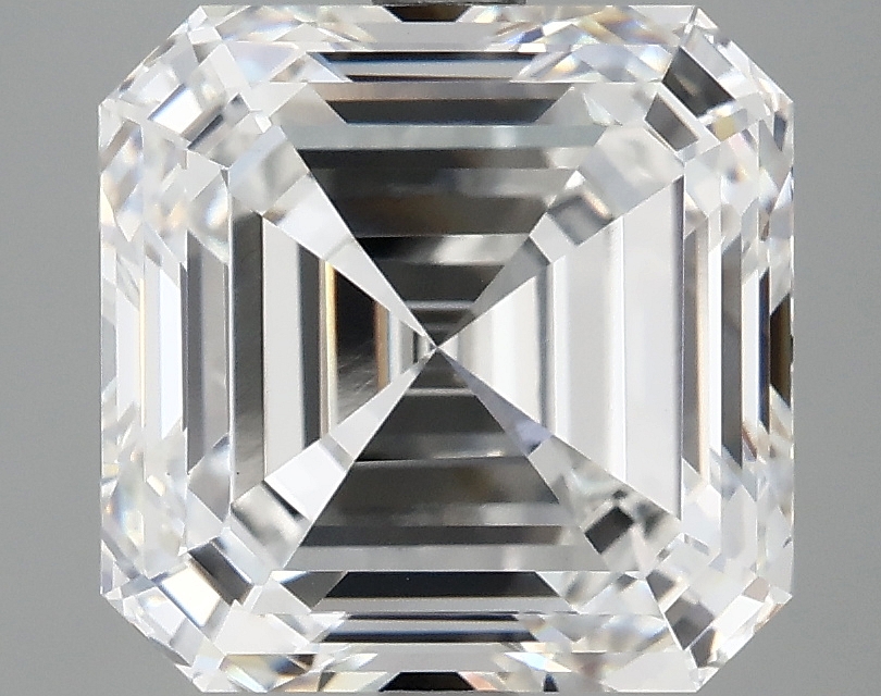 4.90 carat Asscher lab-grown diamond