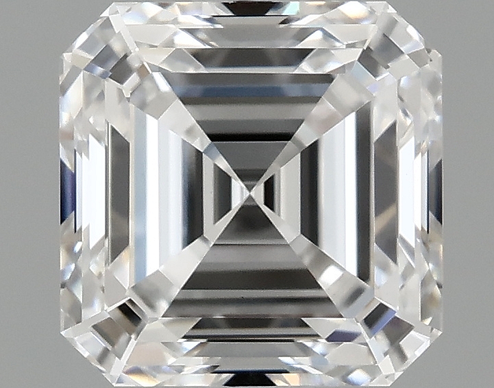 1.56 carat Asscher lab-grown diamond