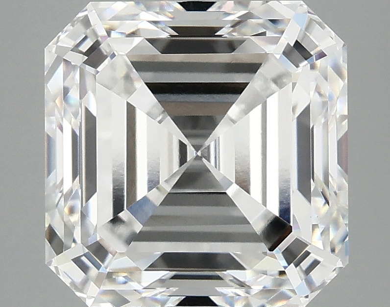 4.93 carat Asscher lab-grown diamond