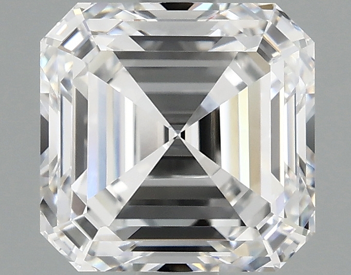 1.54 carat Asscher lab-grown diamond