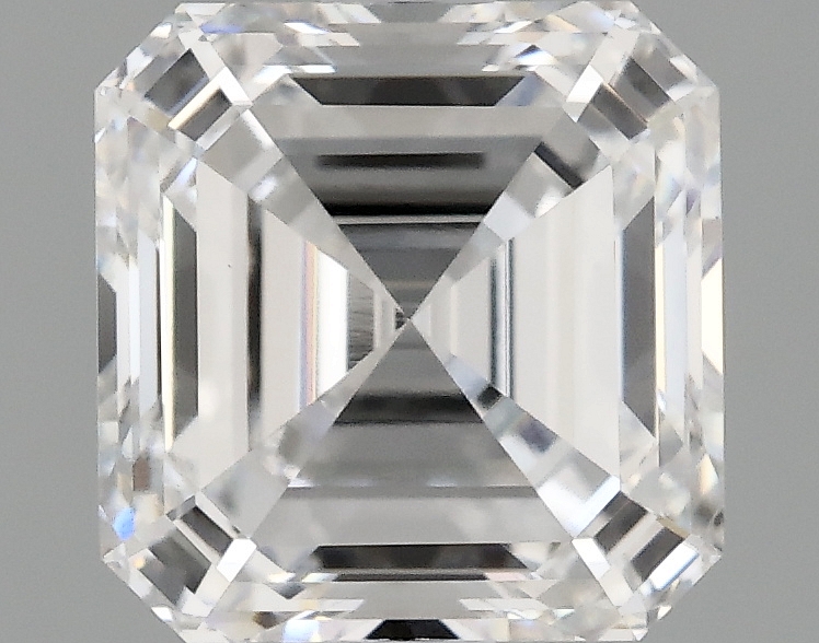 1.92 carat Asscher lab-grown diamond