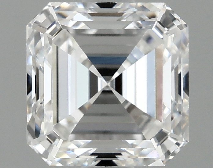 1.44 carat Asscher lab-grown diamond