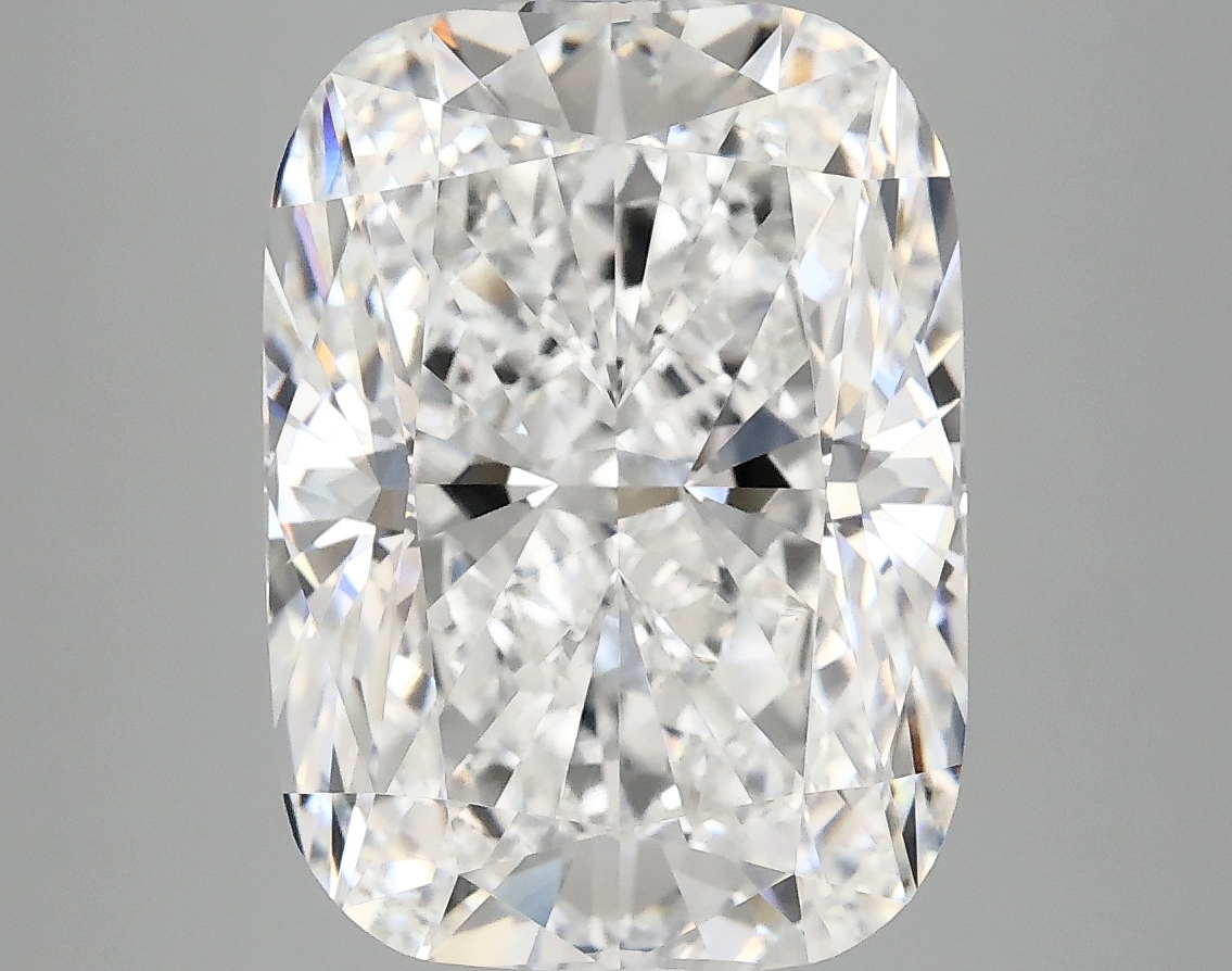 6.06 carat Cushion lab-grown diamond