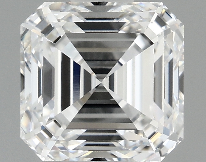 1.55 carat Asscher lab-grown diamond