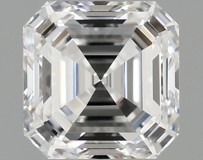 1.49 carat Asscher lab-grown diamond