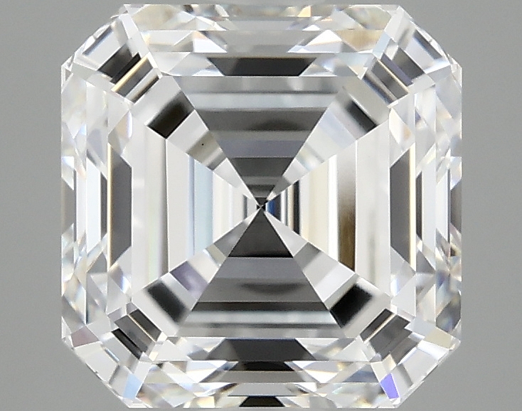 3.57 carat Asscher lab-grown diamond