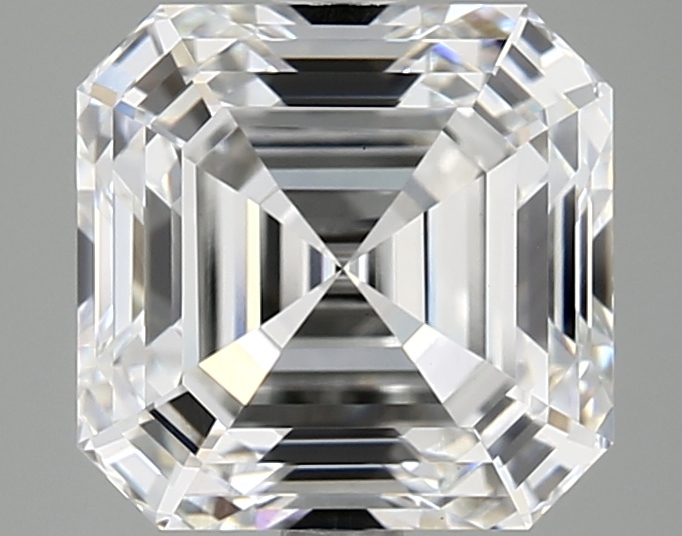 3.83 carat Asscher lab-grown diamond