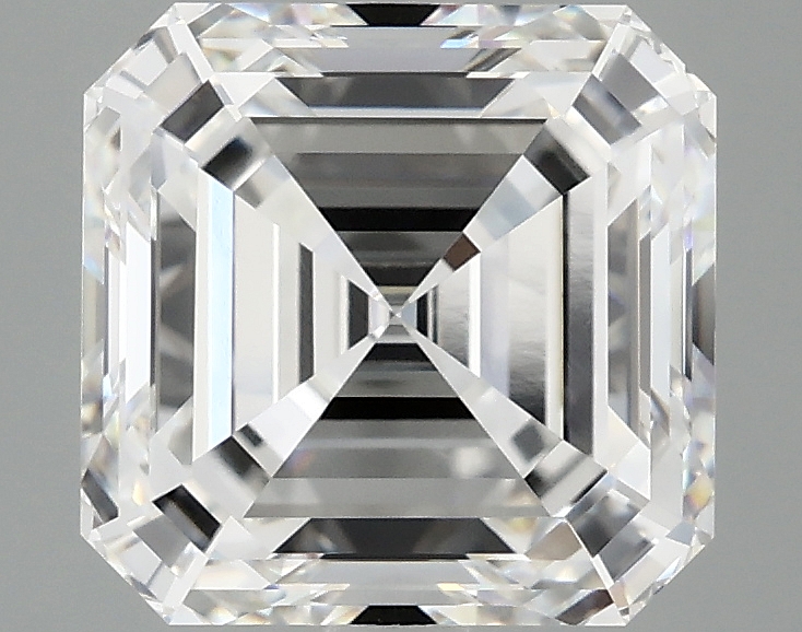 3.59 carat Asscher lab-grown diamond
