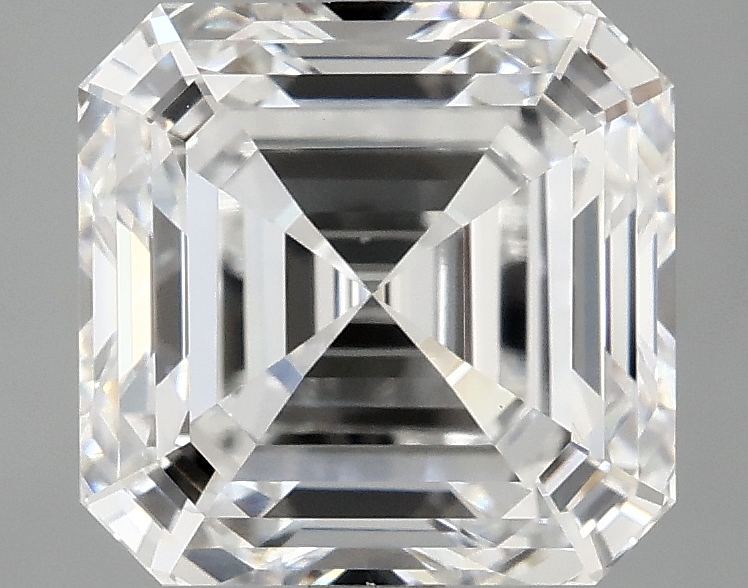 4.02 carat Asscher lab-grown diamond