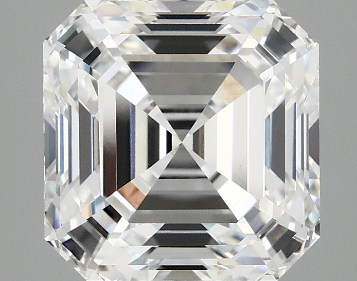 3.72 carat Asscher lab-grown diamond