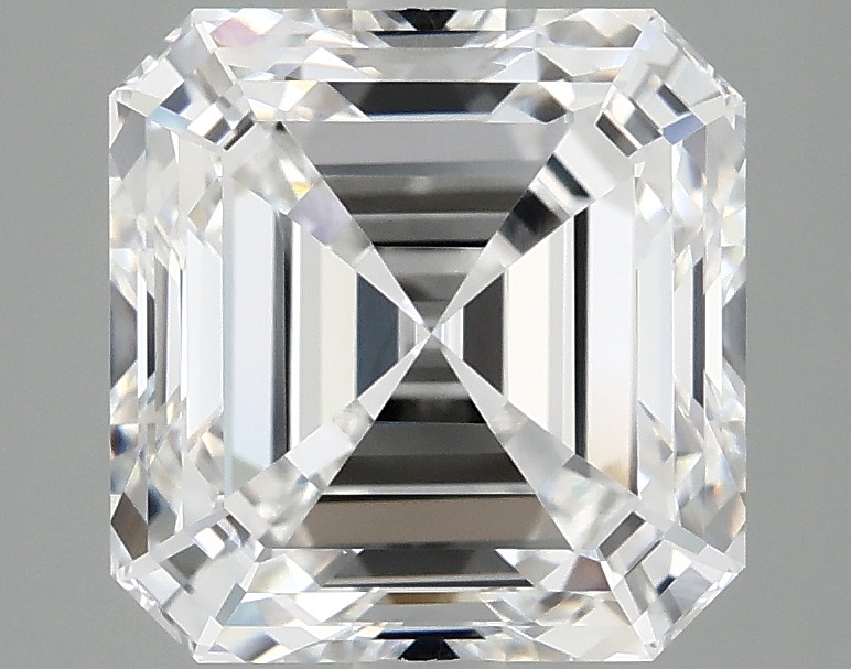 4.01 carat Asscher lab-grown diamond