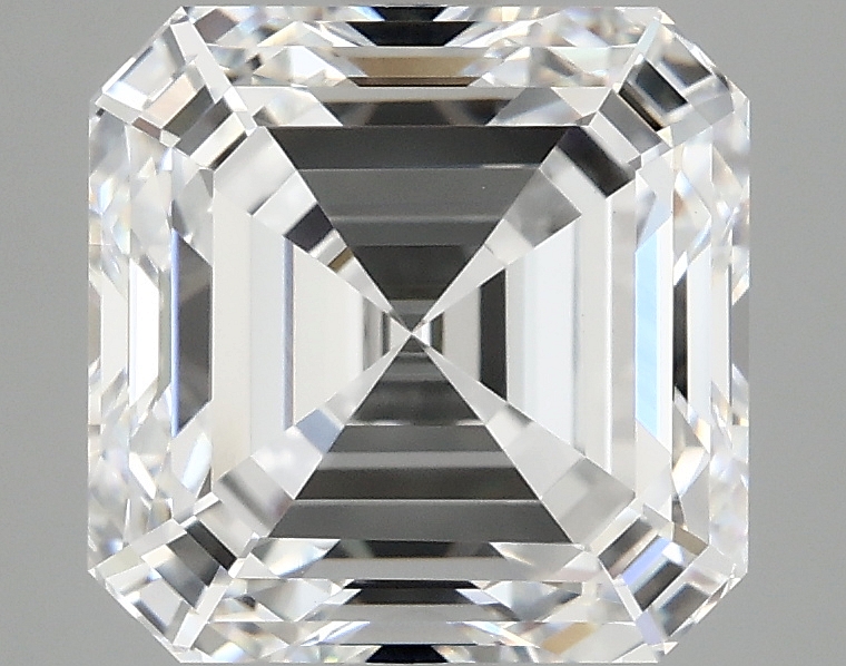 4.02 carat Asscher lab-grown diamond