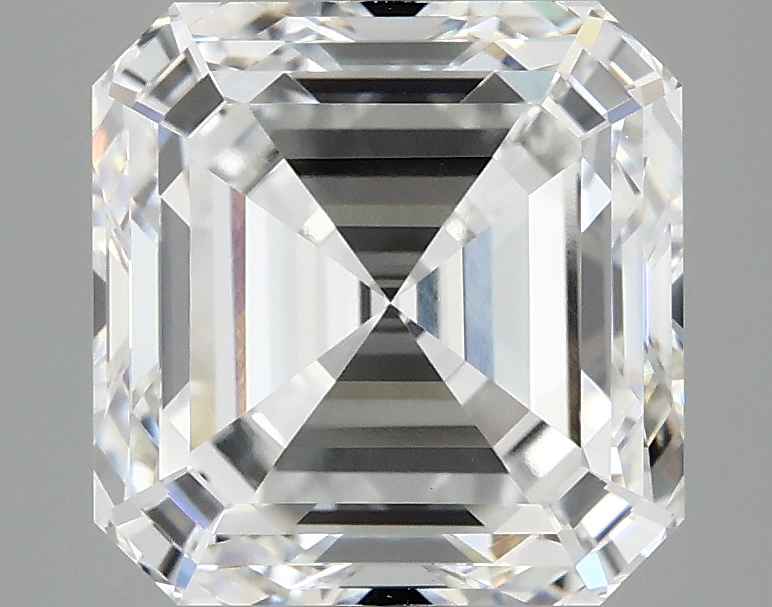 4.52 carat Asscher lab-grown diamond