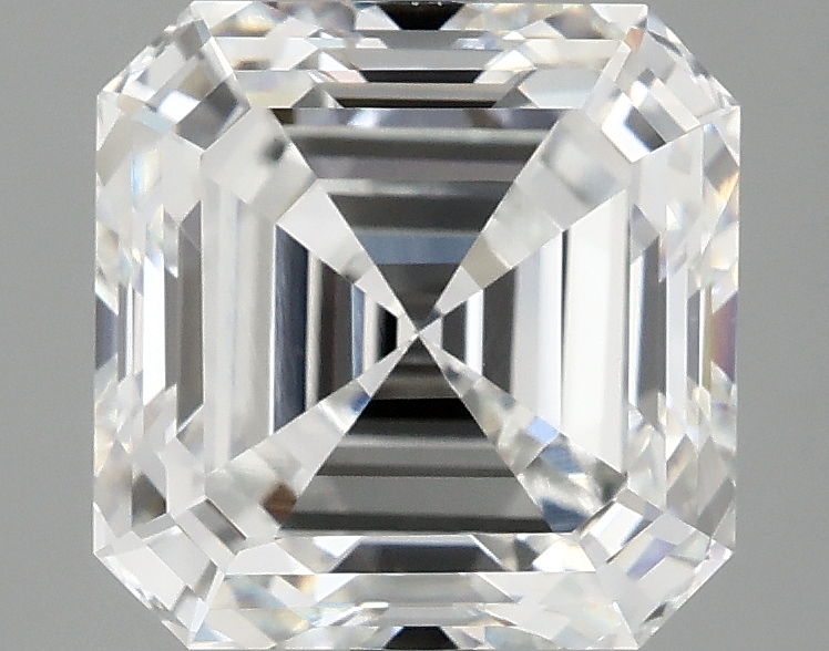 3.88 carat Asscher lab-grown diamond