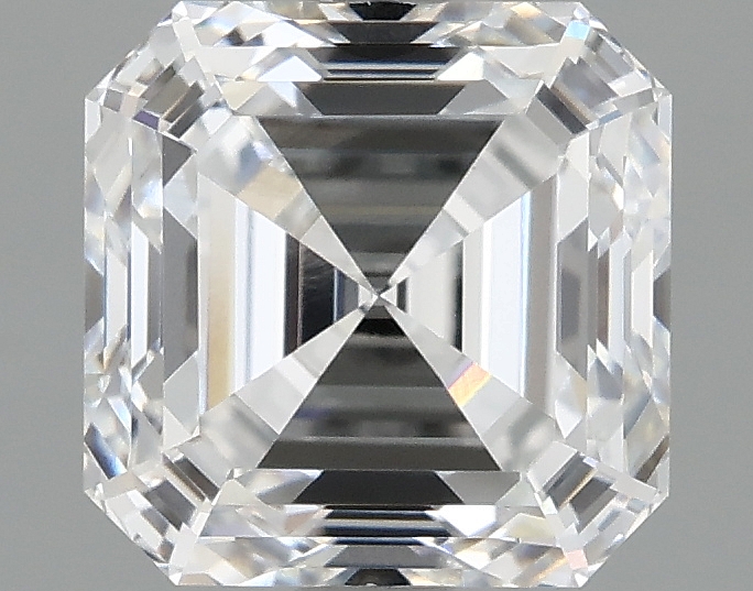 1.86 carat Asscher lab-grown diamond