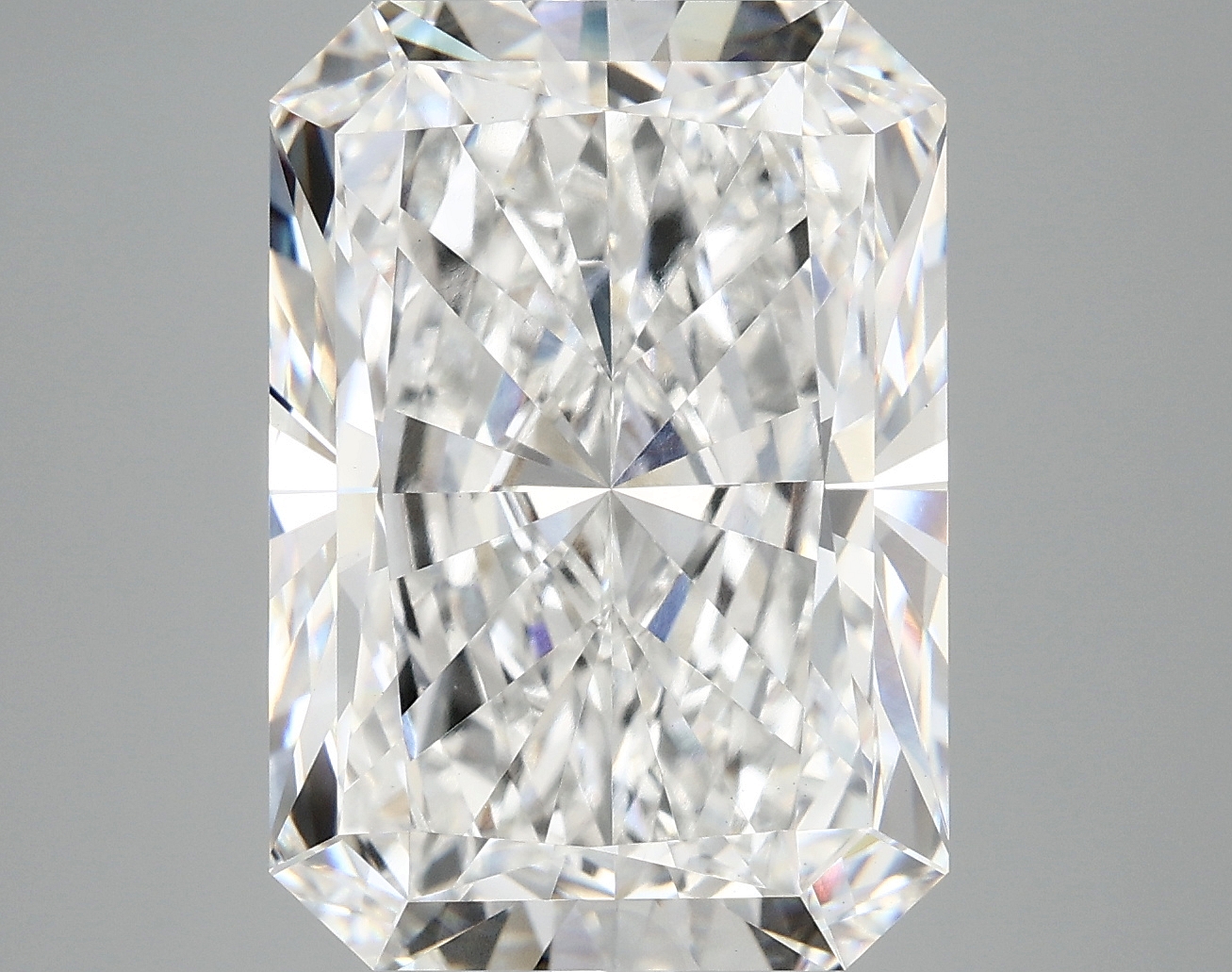 10.20 carat Radiant lab-grown diamond