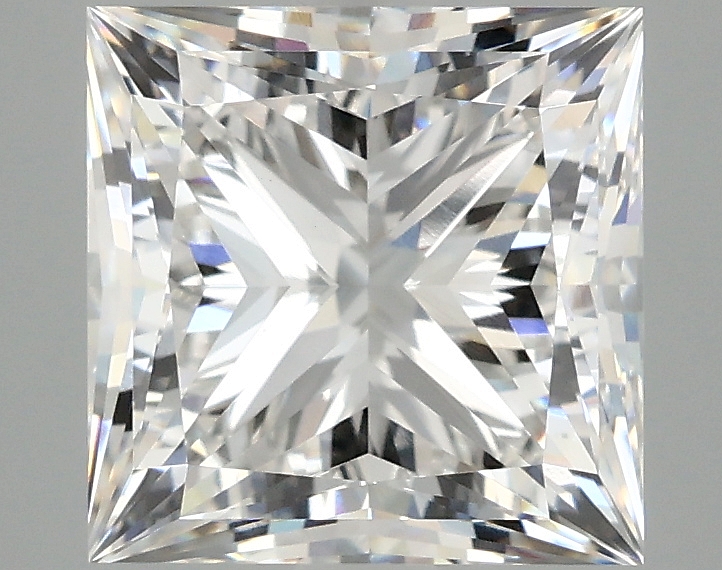 3.59 carat Princess lab-grown diamond