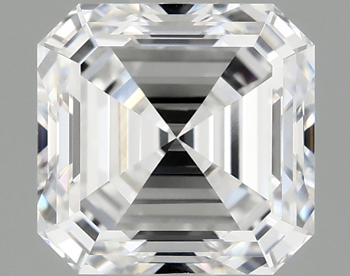 1.44 carat Asscher lab-grown diamond