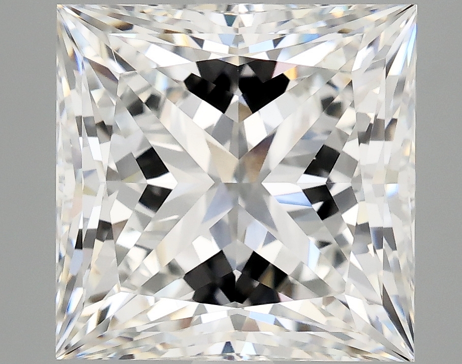 4.59 carat Princess lab-grown diamond