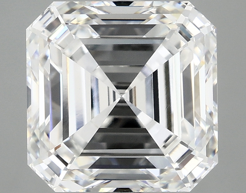 5.01 carat Asscher lab-grown diamond