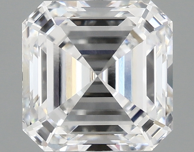 1.60 carat Asscher lab-grown diamond