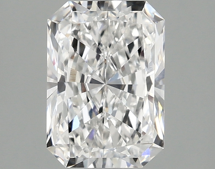 1.72 carat Radiant lab-grown diamond