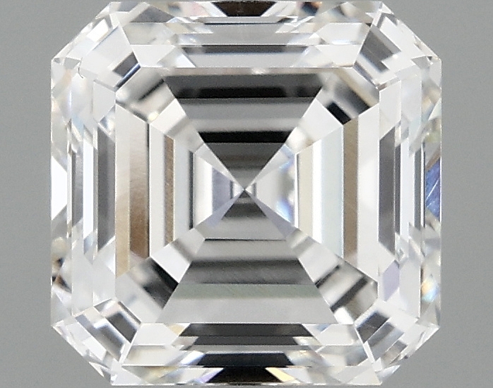 1.84 carat Asscher lab-grown diamond