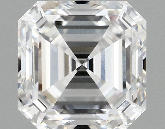 1.89 carat Asscher lab-grown diamond