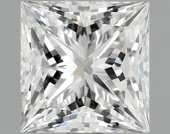 1.55 carat Princess lab-grown diamond