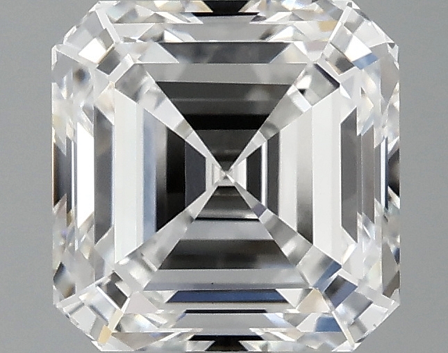 1.94 carat Asscher lab-grown diamond