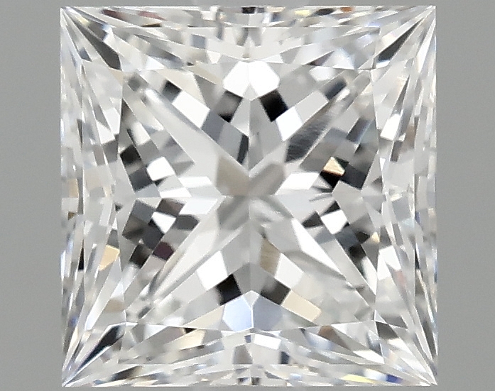 1.57 carat Princess lab-grown diamond