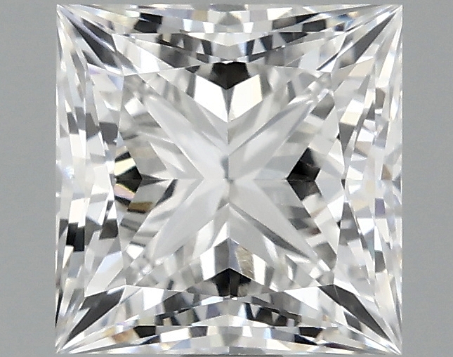 1.53 carat Princess lab-grown diamond