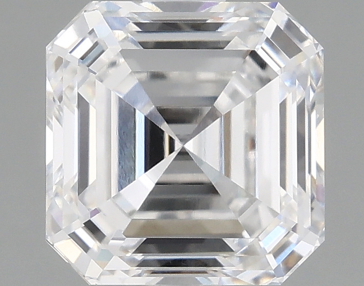 1.47 carat Asscher lab-grown diamond