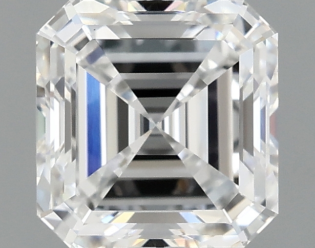 1.47 carat Asscher lab-grown diamond
